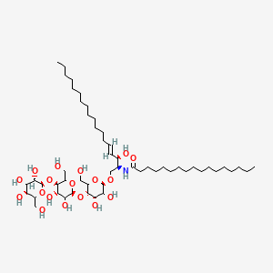 molecular formula C53H99NO18 B3026490 N-Heptadecanoyl ceramide trihexoside CAS No. 536745-81-0