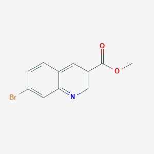 B3026512 Methyl 7-bromoquinoline-3-carboxylate CAS No. 1001756-23-5