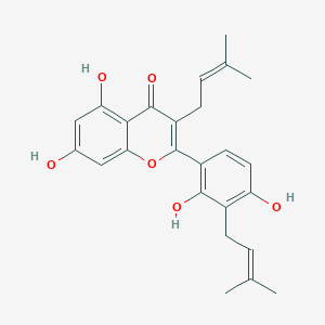 molecular formula C25H26O6 B3026514 Kuwanon T 