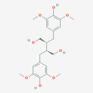 (2R,3R)-2,3-bis[(4-hydroxy-3,5-dimethoxyphenyl)methyl]butane-1,4-diol