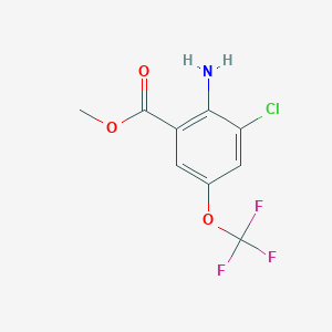 Methyl 2-amino-3-chloro-5-(trifluoromethoxy)benzoate