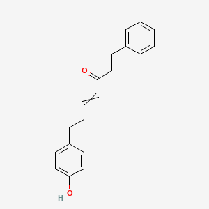 7-(4-Hydroxyphenyl)-1-phenyl-4-hepten-3-one