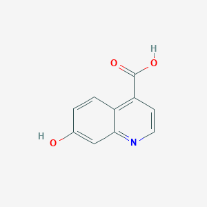 molecular formula C10H7NO3 B3026570 7-Hydroxyquinoline-4-carboxylic acid CAS No. 1017969-32-2