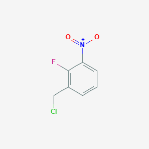 molecular formula C7H5ClFNO2 B3026583 1-(Chloromethyl)-2-fluoro-3-nitrobenzene CAS No. 1020718-00-6