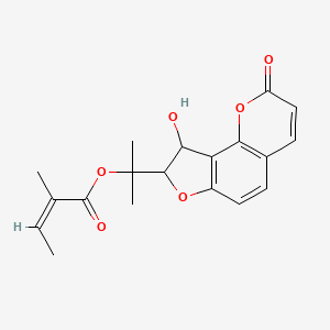 molecular formula C19H20O6 B3026632 Daucoidin A 