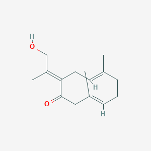 molecular formula C15H22O2 B3026645 13-Hydroxygermacrone CAS No. 103994-29-2