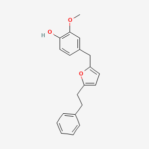 molecular formula C20H20O3 B3026655 Alpinoid D 