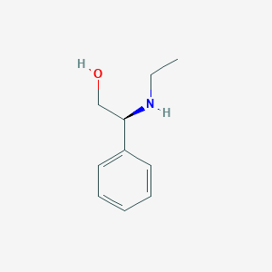 molecular formula C10H15NO B3026708 (S)-2-(ethylamino)-2-phenylethanol CAS No. 1063734-78-0