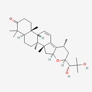 molecular formula C30H46O4 B3026714 24-Deacetylalisol O CAS No. 1067510-31-9