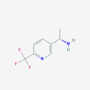 (S)-1-(6-(Trifluoromethyl)pyridin-3-YL)ethanamine