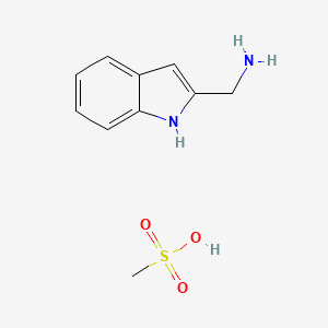 2-(Aminomethyl)-1H-indole methanesulphonate