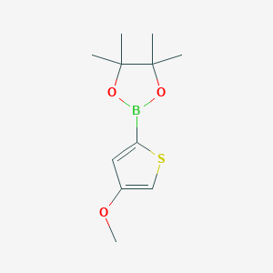 2-(4-Methoxythiophen-2-YL)-4,4,5,5-tetramethyl-1,3,2-dioxaborolane