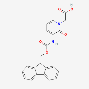 Fmoc-3-amino-6-methyl-1-carboxymethyl-pyridin-2-one, AldrichCPR