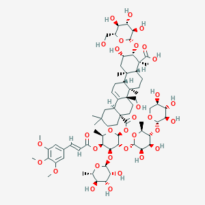 molecular formula C71H106O32 B3026725 Onjisaponin Z 