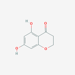 molecular formula C9H8O4 B3026728 5,7-Dihydroxychroman-4-one CAS No. 108085-46-7