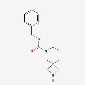Benzyl 2,6-diazaspiro[3.5]nonane-6-carboxylate