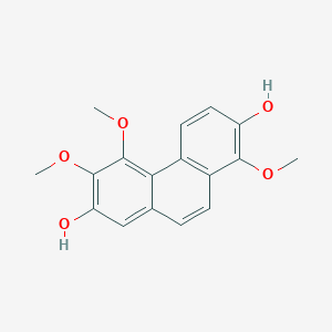 molecular formula C17H16O5 B3026745 Confusarin CAS No. 108909-02-0