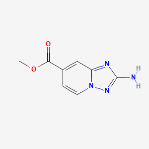 Methyl 2-amino-[1,2,4]triazolo[1,5-a]pyridine-7-carboxylate