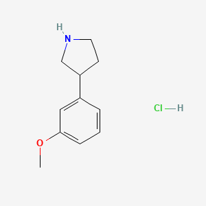 3-(3-Methoxyphenyl)pyrrolidine hydrochloride