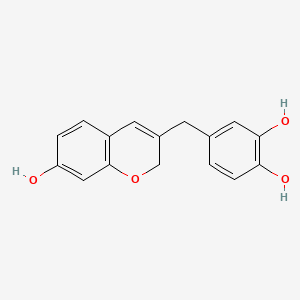 7,3',4'-Trihydroxy-3-benzyl-2H-chromene
