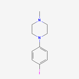 molecular formula C11H15IN2 B3026800 1-(4-Iodophenyl)-4-methylpiperazine CAS No. 1125409-95-1