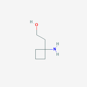 molecular formula C6H13NO B3026815 2-(1-Aminocyclobutyl)ethan-1-ol CAS No. 1132814-49-3