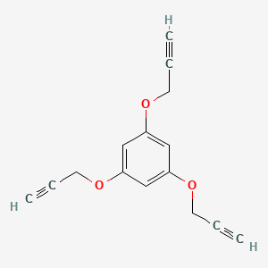 molecular formula C15H12O3 B3026827 1,3,5-Tris(2-propynyloxy)benzene CAS No. 114233-80-6