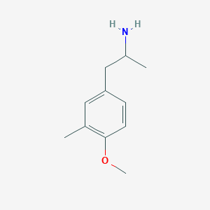 2-(4-Methoxy-3-methyl-phenyl)-1-methyl-ethylamine