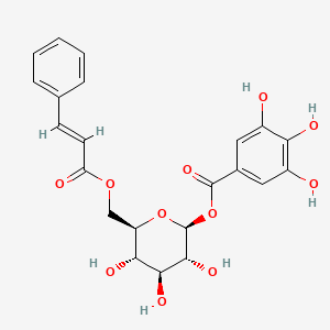 1-O-galloyl-6-O-cinnamoylglucose