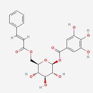 1-O-Galloyl-6-O-cinnamoylglucose