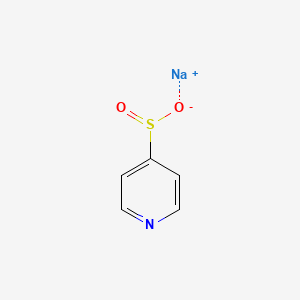 molecular formula C5H4NNaO2S B3026859 Sodium pyridine-4-sulfinate CAS No. 116008-37-8
