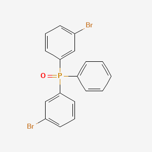 molecular formula C18H13Br2OP B3026871 Bis(3-bromophenyl)phenylphosphine oxide CAS No. 1163698-32-5