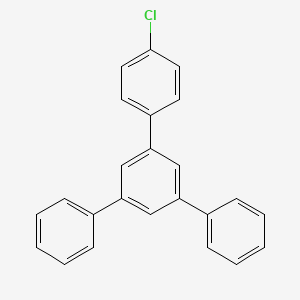 molecular formula C24H17Cl B3026877 1-(4-chlorophenyl)-3,5-diphenylbenzene CAS No. 116941-51-6