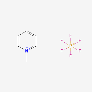 molecular formula C6H8F6NP B3026879 1-甲基吡啶六氟磷酸盐 CAS No. 117029-34-2