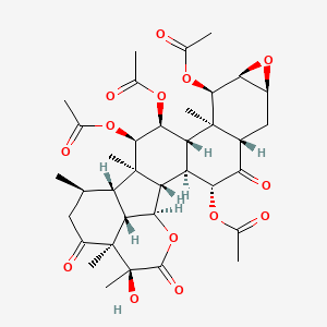 molecular formula C36H46O14 B3026896 Taccalonolide C CAS No. 117803-96-0