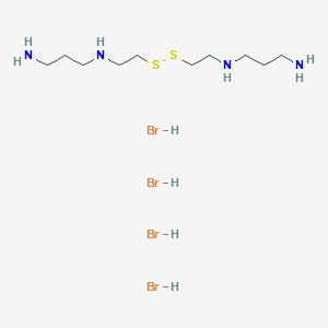 B030269 Bis[2-(3-aminopropylamino)ethyl]disulfide Tetrahydrobromide CAS No. 127565-72-4