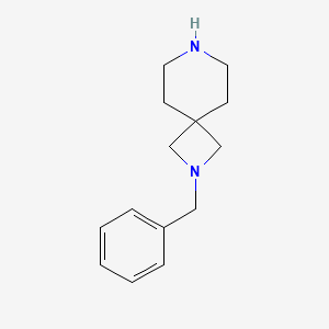 B3026954 2-Benzyl-2,7-diazaspiro[3.5]nonane CAS No. 1194374-44-1