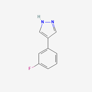 4-(3-Fluorophenyl)-1H-pyrazole