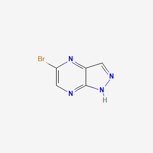 5-Bromo-1H-pyrazolo[3,4-B]pyrazine