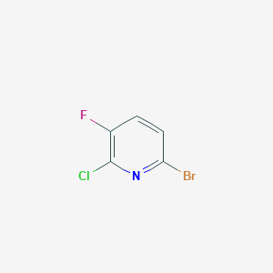 molecular formula C5H2BrClFN B3027017 6-Bromo-2-chloro-3-fluoropyridine CAS No. 1211591-93-3