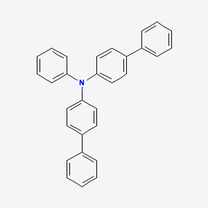 molecular formula C30H23N B3027045 N-([1,1'-Biphenyl]-4-yl)-N-phenyl-[1,1'-biphenyl]-4-amine CAS No. 122215-84-3