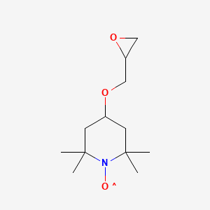 molecular formula C12H22NO3 B3027046 4-(2,3-epoxypropoxy)-TEMPO CAS No. 122413-85-8