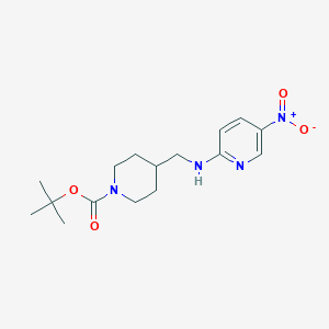 tert-Butyl 4-[(5-nitropyridin-2-ylamino)methyl]piperidine-1-carboxylate