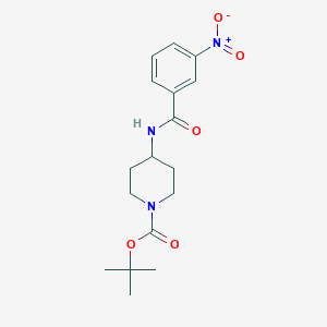 tert-Butyl 4-(3-nitrobenzamido)piperidine-1-carboxylate