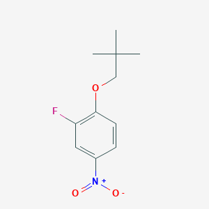 2-Fluoro-1-(neopentyloxy)-4-nitrobenzene