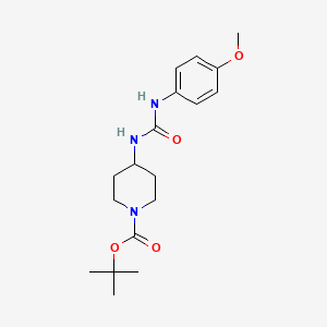 tert-Butyl 4-[3-(4-methoxyphenyl)ureido]piperidine-1-carboxylate