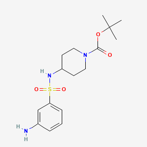 tert-Butyl 4-(3-aminophenylsulfonamido)piperidine-1-carboxylate