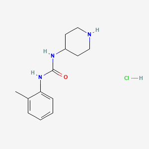 1-(Piperidin-4-yl)-3-o-tolylurea hydrochloride