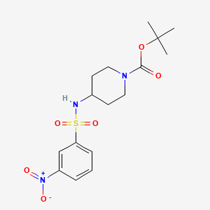 tert-Butyl 4-(3-nitrophenylsulfonamido)piperidine-1-carboxylate
