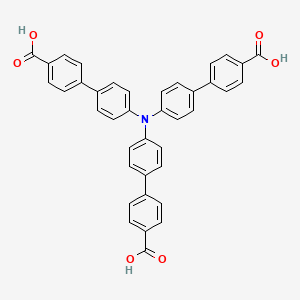 molecular formula C39H27NO6 B3027188 Antibacterial agent 18 CAS No. 1239602-35-7